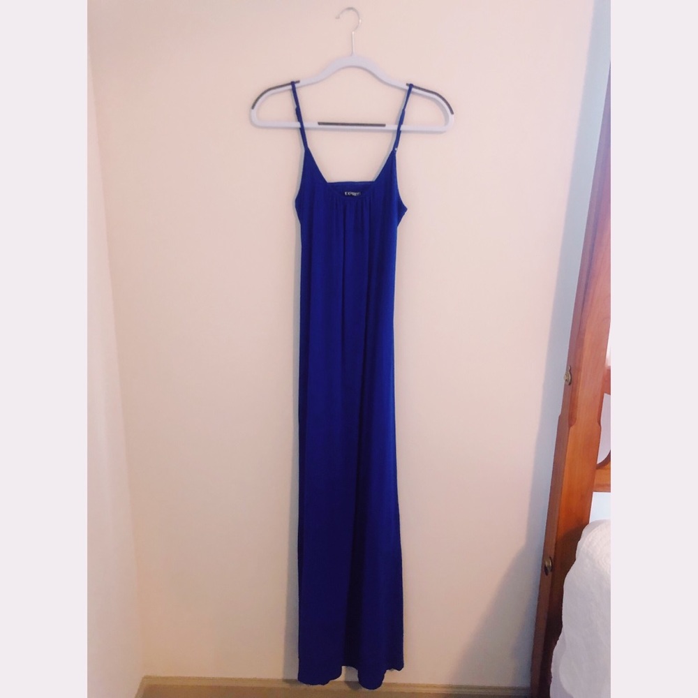 Express maxi dress (royal blue)